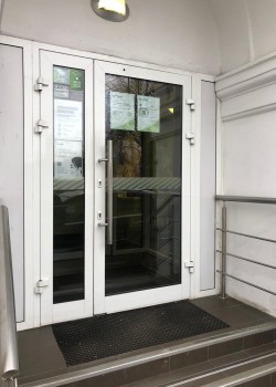 Алюминиевые двери и перегородки - 61